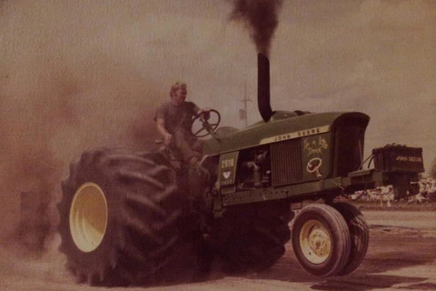 Hoe Handle Tractor Pulling